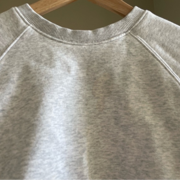 Vuori Restore Oversized Sweater in Heather Gray - Picture 3 of 5